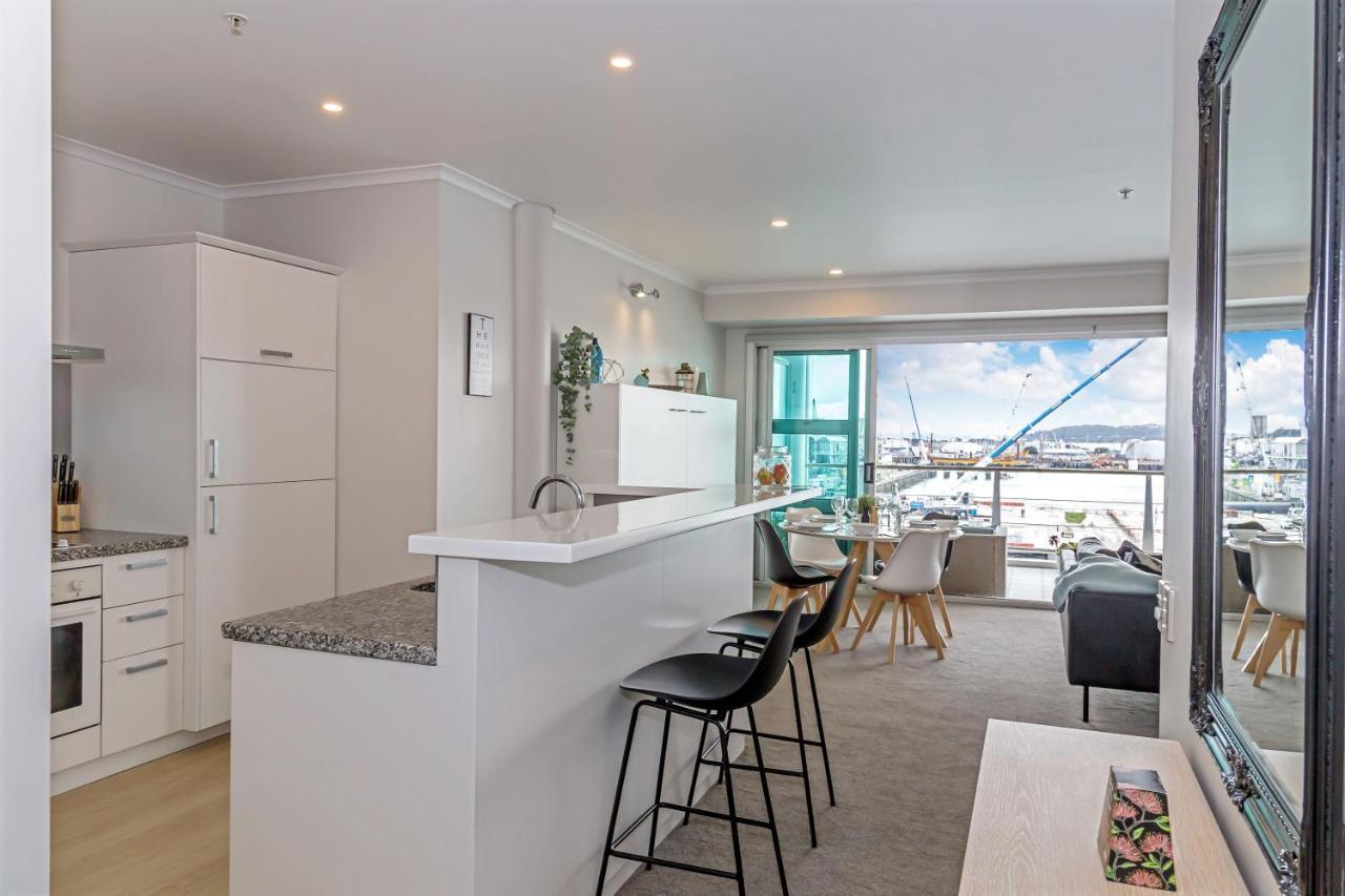 Qv Elegant Modern Apt With Water View - 982 Auckland Eksteriør bilde